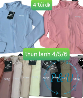 ÁO KHOÁC THUN LẠNH BỐN TÚI